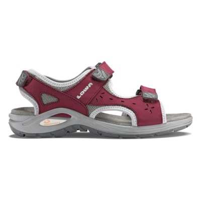 Lowa Urbano WS Dames - Sandalen Bordeaux / Lichtgrijs MTDGPY315